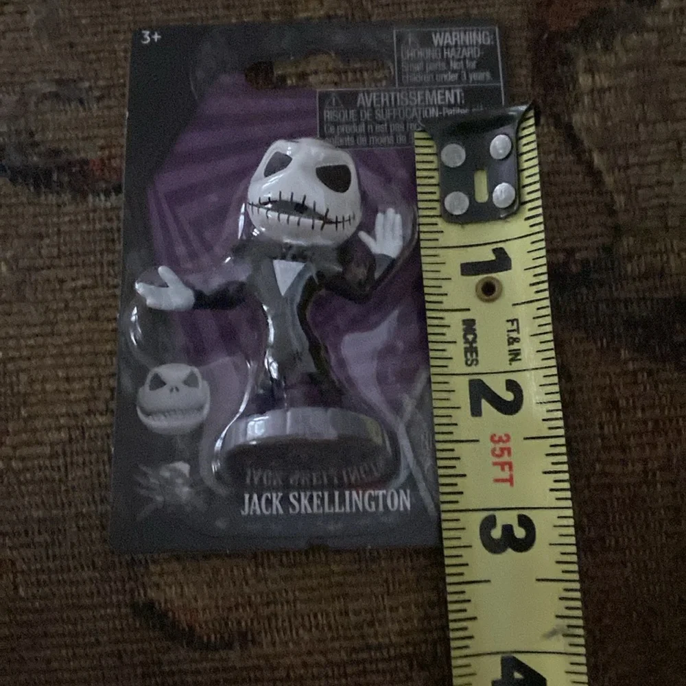 The Nightmare Before Christmas Cake Topper Play Figure Lot of 4